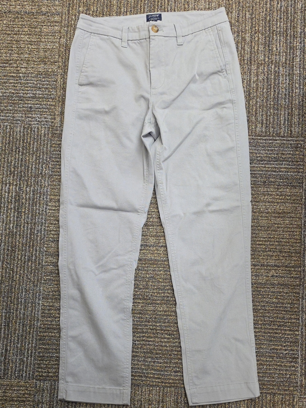 J. Crew High-Rise Girlfriend Chino Pant, Size 2